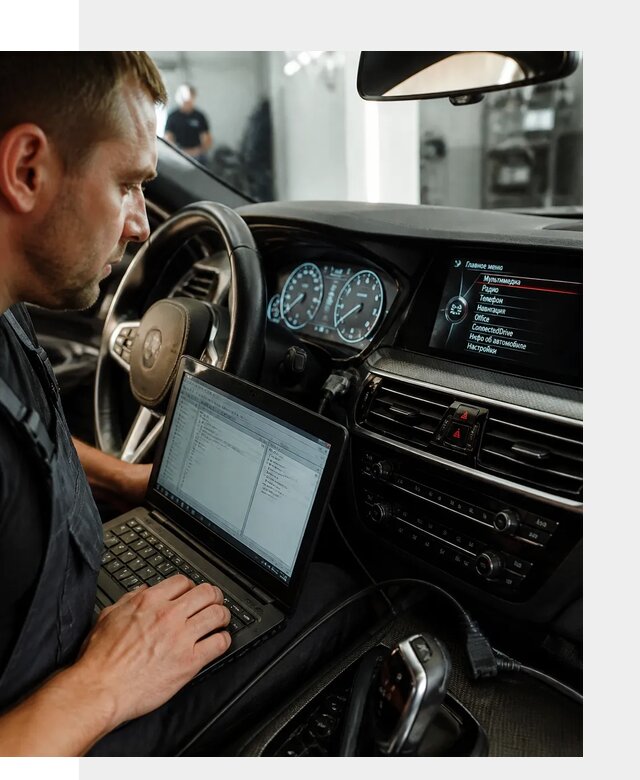 Русификация приборной панели BMW для авто в Торжке от компании