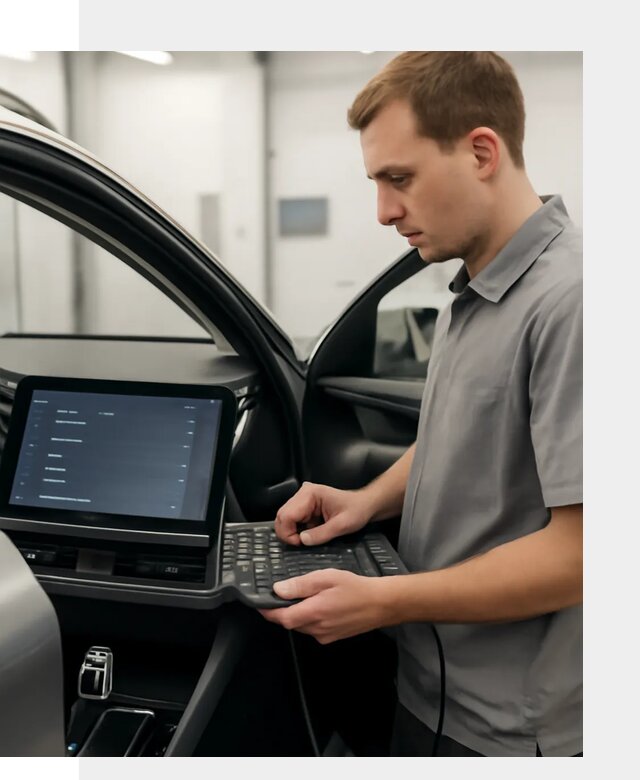 Русификация мультимедиа автомобилей Lynk Co в Торжке