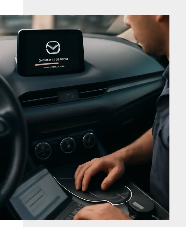Установка приложений Mazda на мультимедийную систему в Торжке